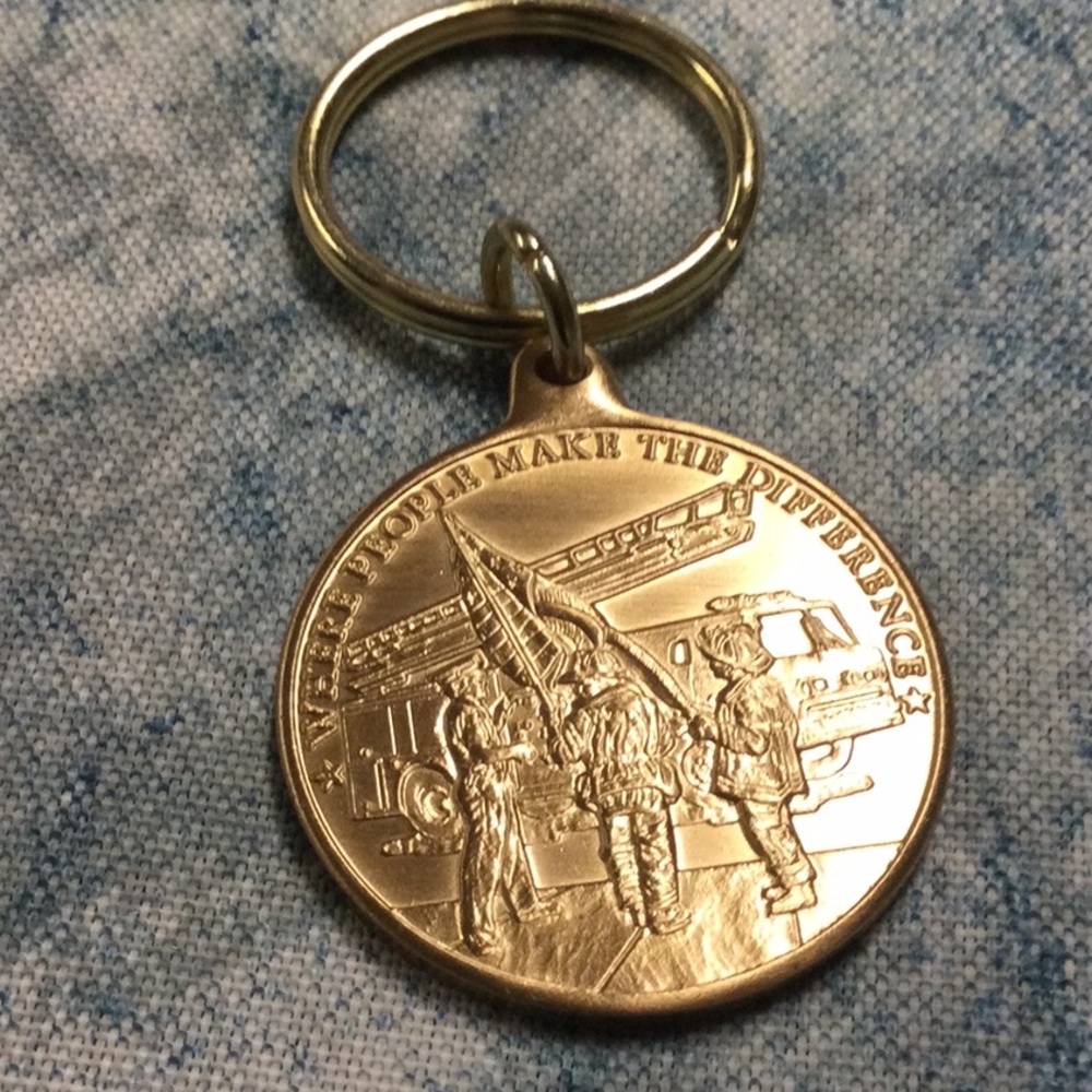 Avon American United Keychain
